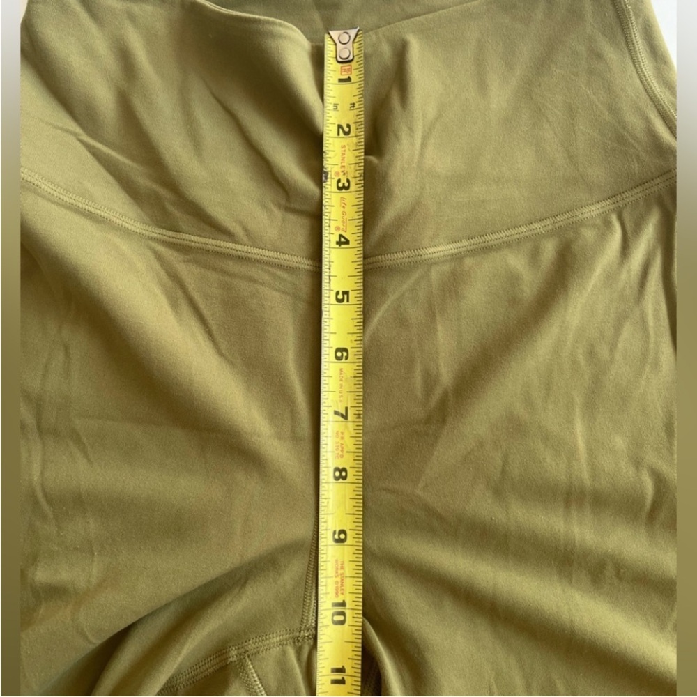lululemon align wide leg cropped Olive Green Leggings - Picture 3 of 7